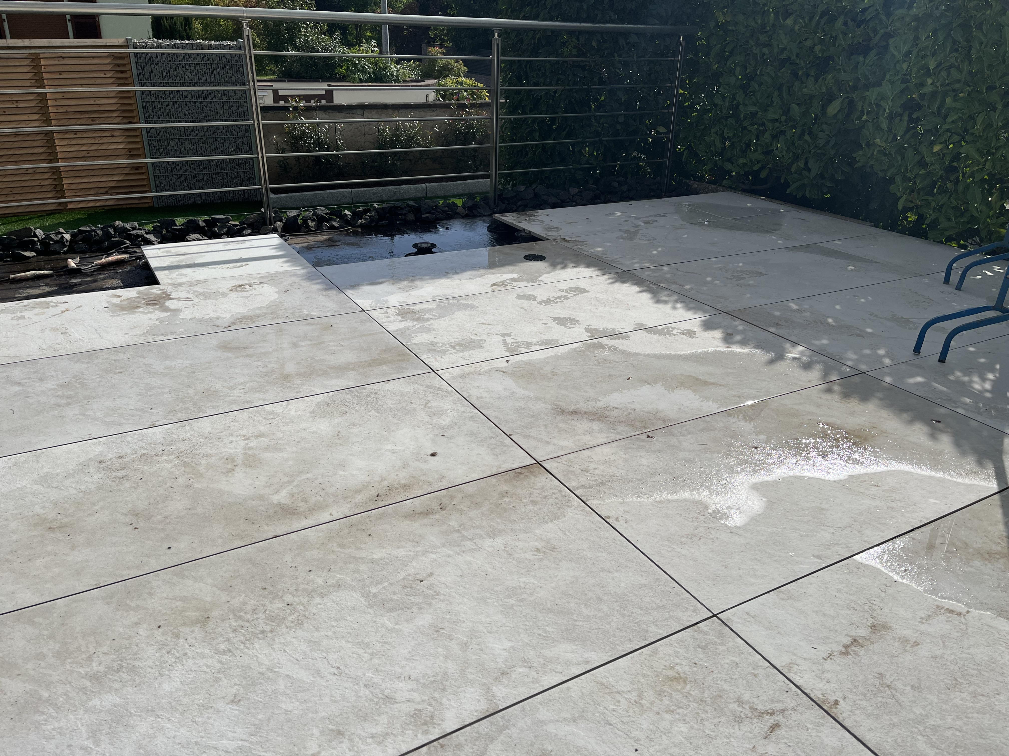 Construction de terrasse en dalle à Haguenau par TP Ruhland