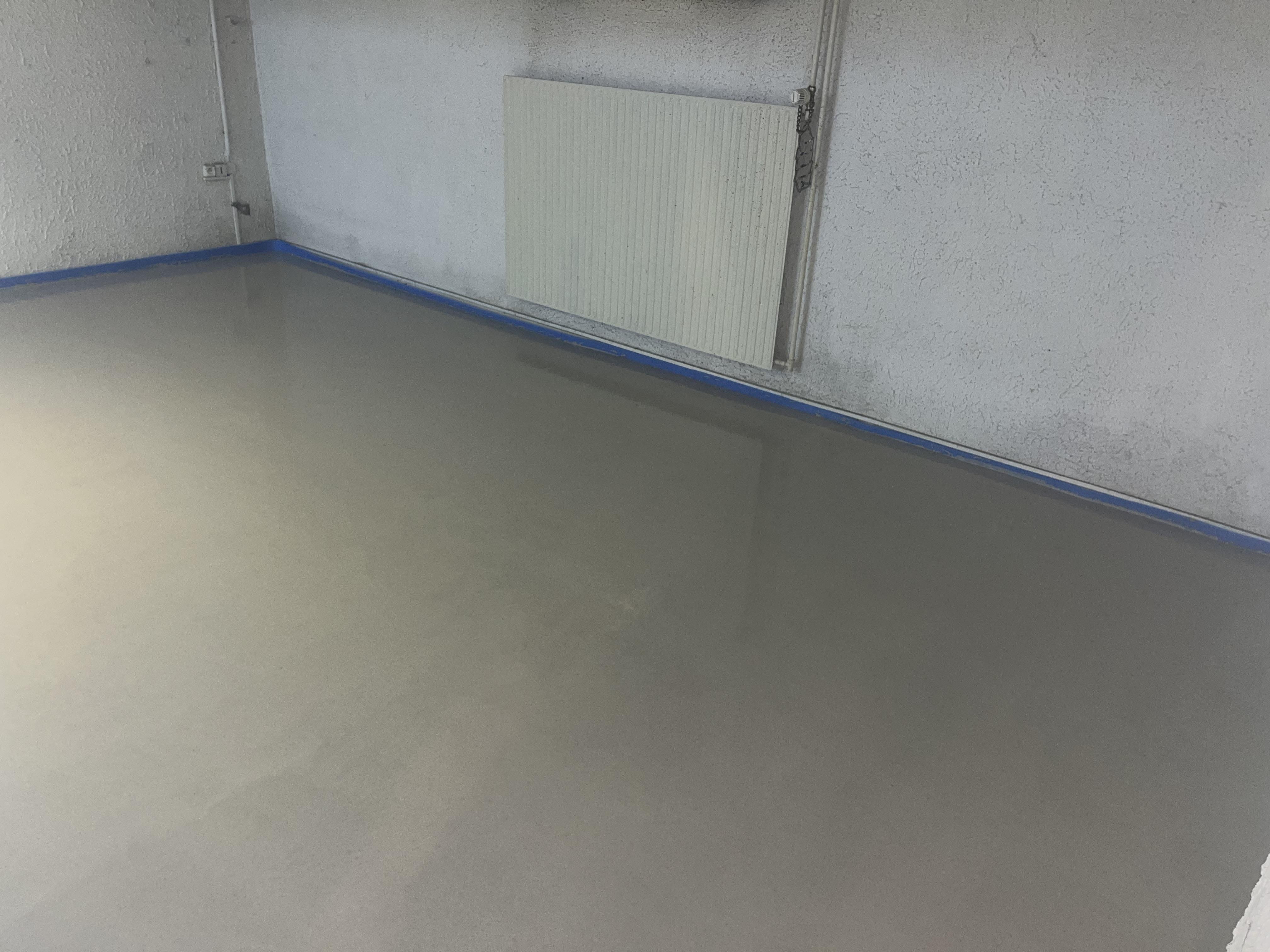 Pose de beton ciré à Haguenau par TP Ruhland