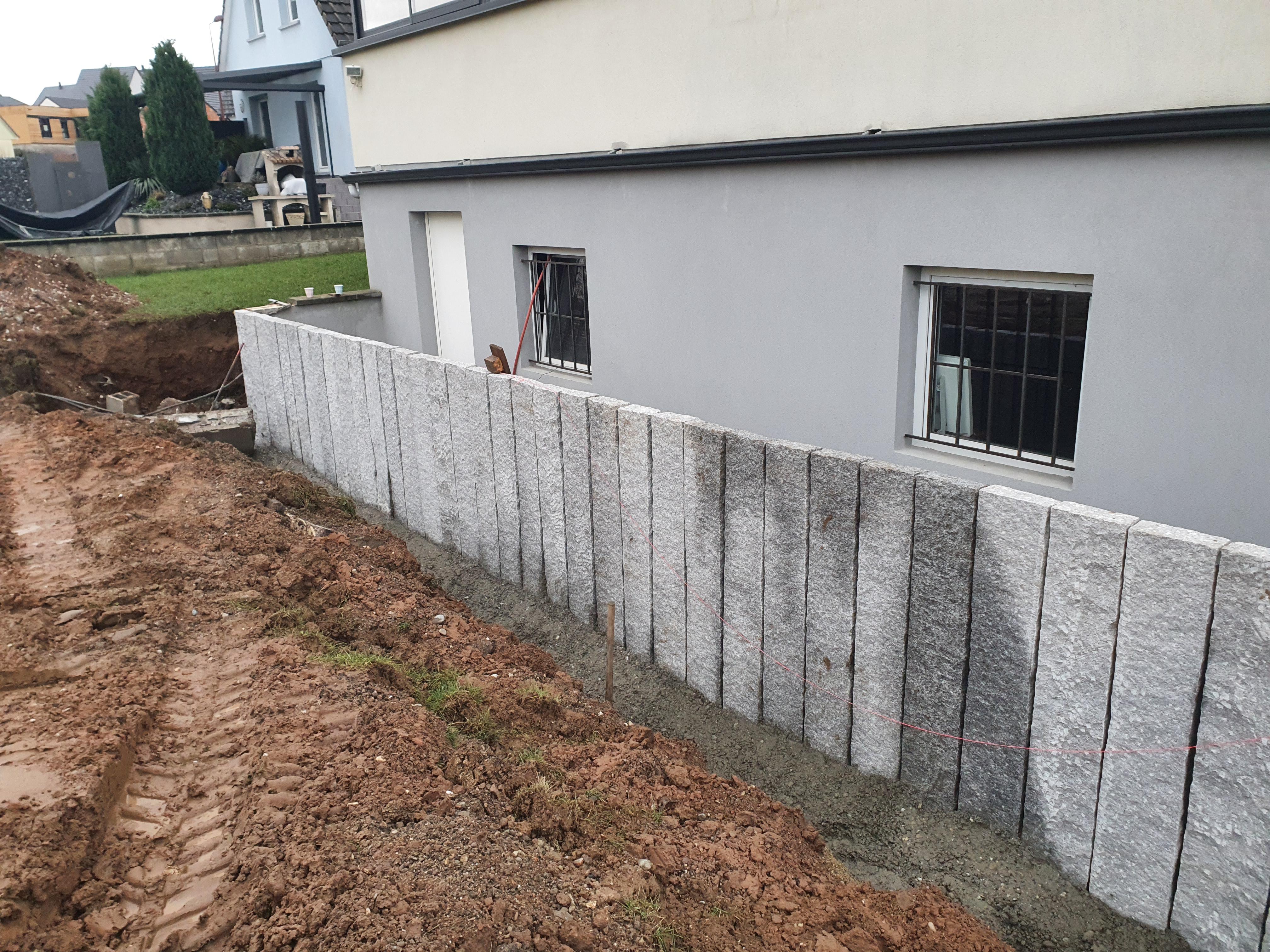 Construction de cloture en béton à Haguenau par TP Ruhland