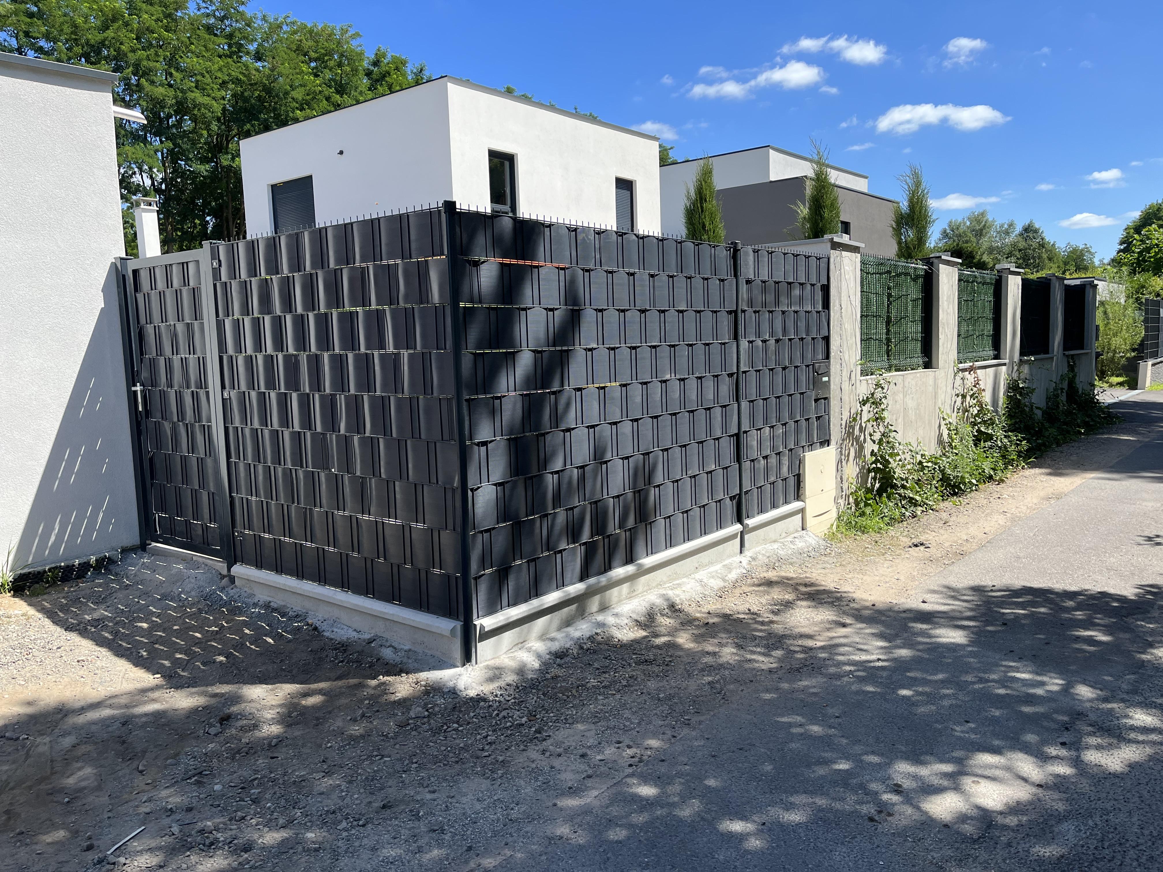 Construction de cloture à Haguenau par TP Ruhland
